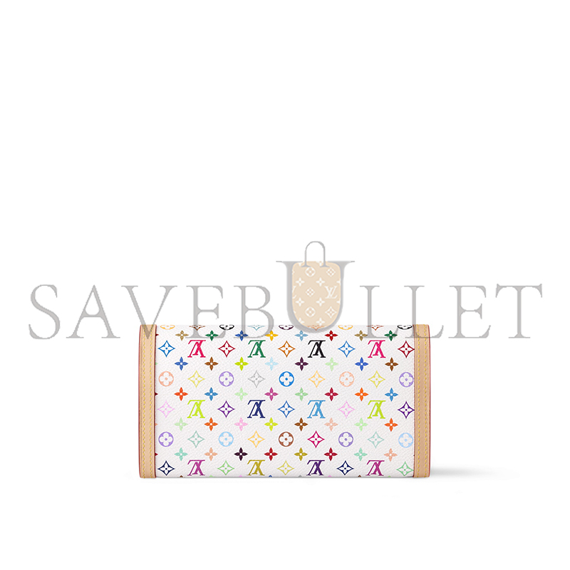 LOUIS VUITTON MURAKAMI LV X TM SARAH WALLET M13397 (19*10*2cm) LOUIS VUITTON MURAKAMI LV X TM SARAH WALLET M13397 (19*10*2cm)